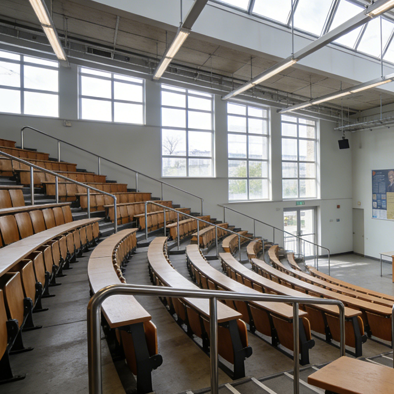 Lecture Hall Desk — shown in context
