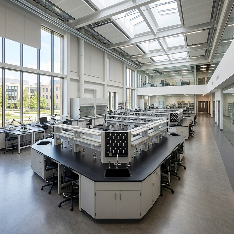 Central Science Lab Island — shown in context