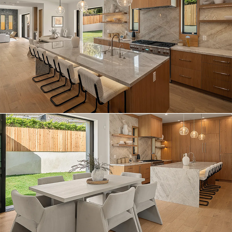 Custom Villa Bathroom Furniture — with dimensions
