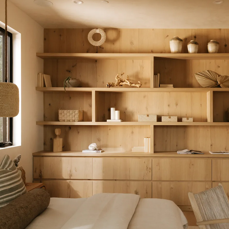 Whole-House Custom Furniture — shown in context