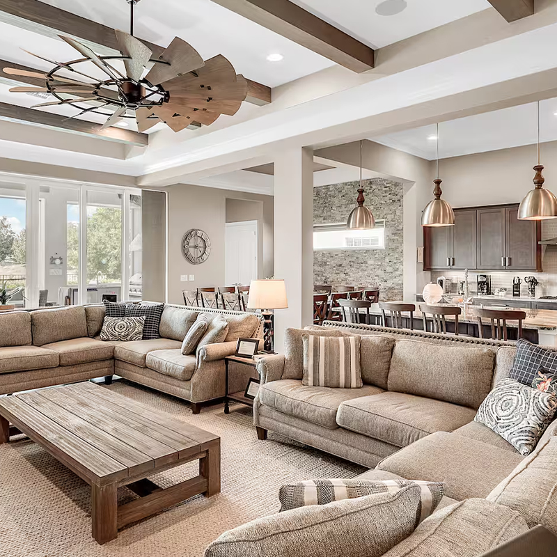 Villa Whole-House Bespoke Solutions — with dimensions