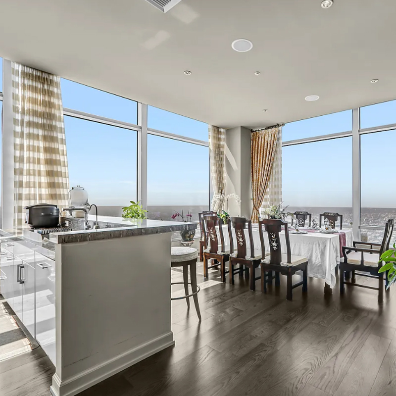 High-End Penthouse Furniture (FF&E) — with dimensions