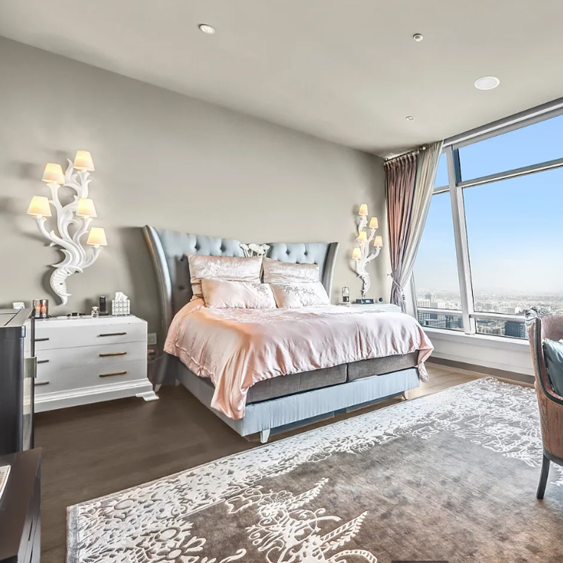 High-End Penthouse Furniture (FF&E) — close-up detail