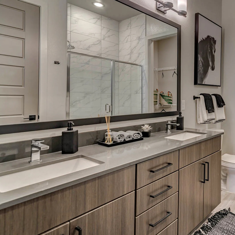 Kitchen Island for Luxury Residences — with dimensions