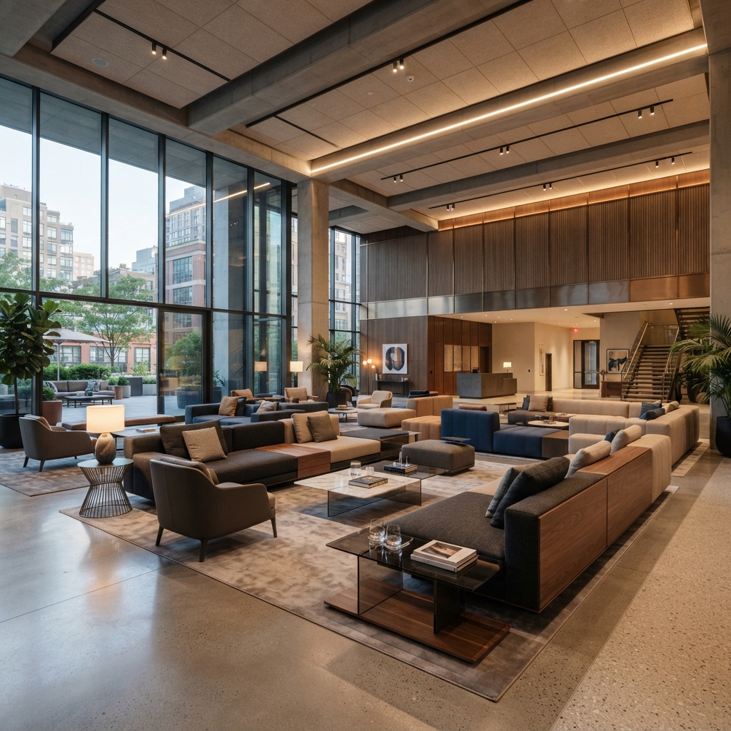 Curved Modular Sectional Sofa — with dimensions