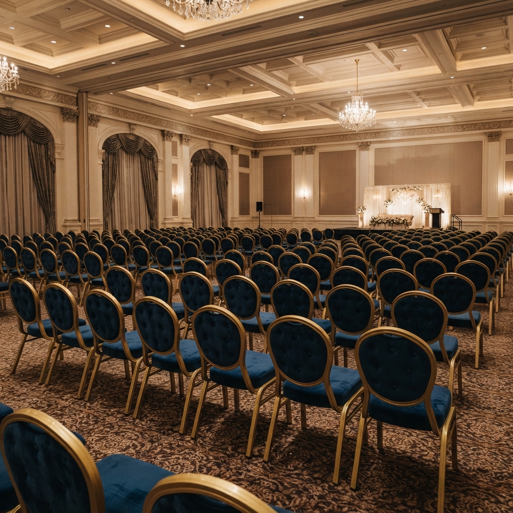 Stackable Banquet Chairs — Hymebel Hotel Furniture