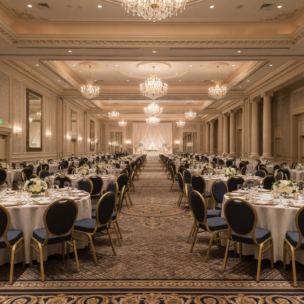 Stackable Banquet Chairs — close-up detail