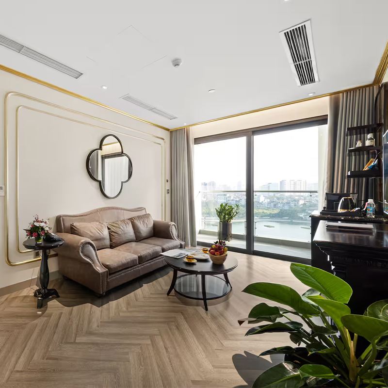 Bespoke Hotel Guestroom Furniture — shown in context