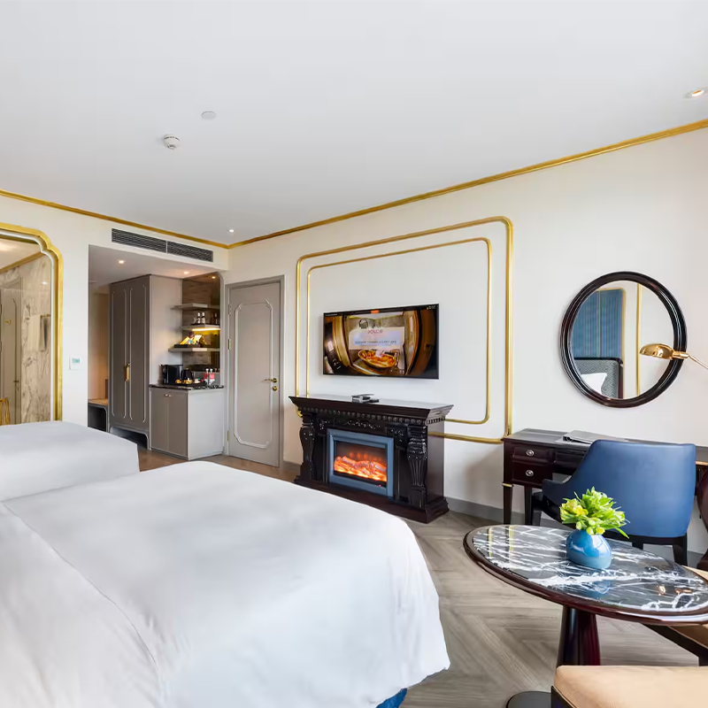 Bespoke Hotel Guestroom Furniture — close-up detail