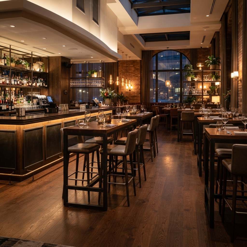 Bar Height Tables (Wood & Metal) — Hymebel Hotel Furniture
