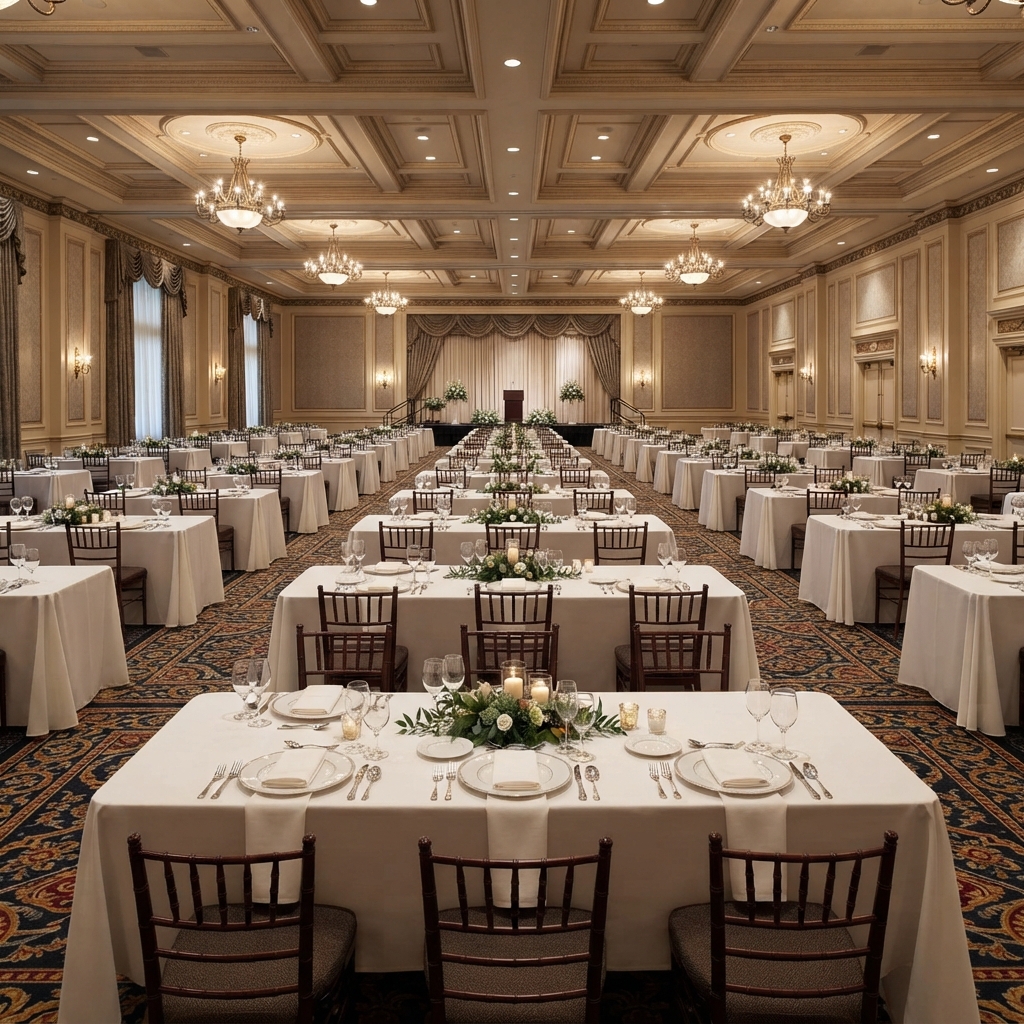 Folding Banquet Tables — shown in context