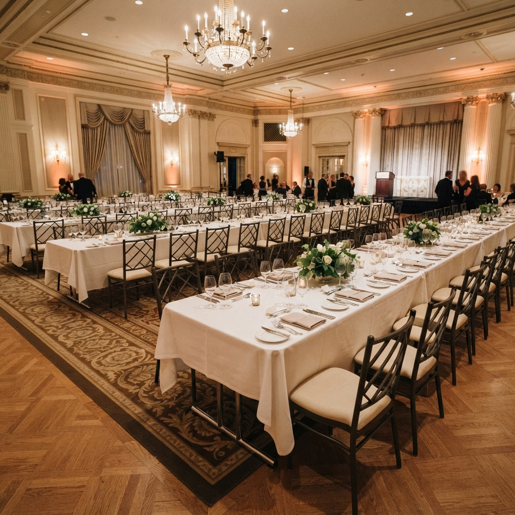 Folding Banquet Tables — Hymebel Hotel Furniture