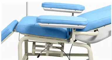 Recovery Injection Chair with IV Pole — shown in context