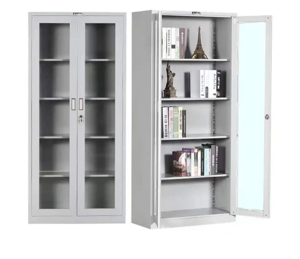 Stainless Steel Medication Cabinet — close-up detail