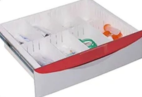 Medical Treatment Cart — close-up detail