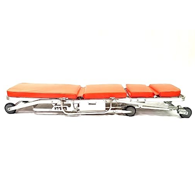 Hospital Stretcher Trolley Bed (Wheeled) — Hymebel Healthcare Furniture