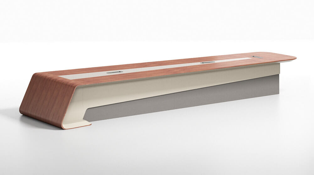 12-Person Conference Table — Hymebel Office Furniture