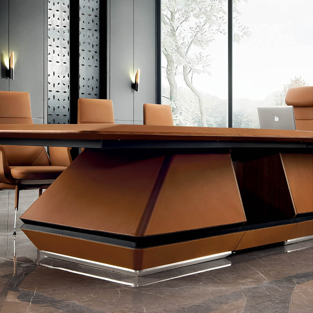 Meeting Table 4200×1600 mm (Wood) — shown in context