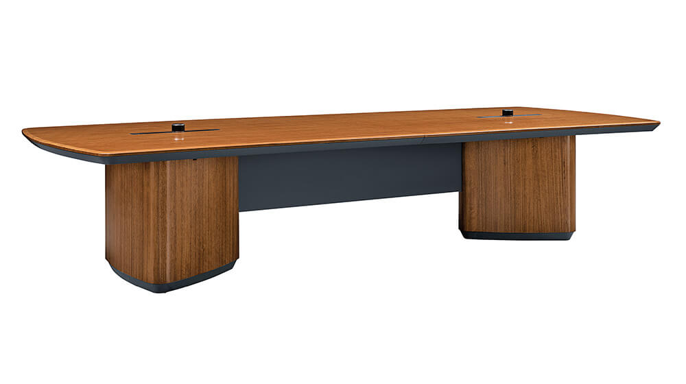 Meeting Table 3800×1400 mm (Wood) — close-up detail