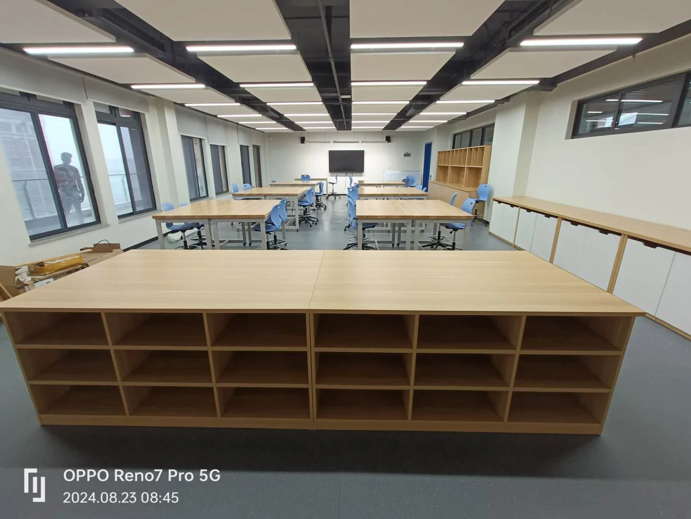 School furniture installation in Nigeria — Ta’lim